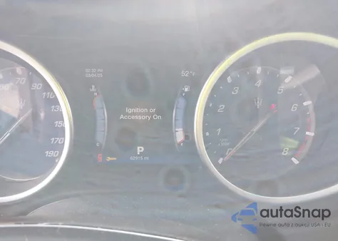 2015 Maserati Ghibli S Q4 z USA, uszkodzony, nr VIN ZAM57RTA9F1135227